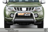 Frontbügel für Mitsubishi L200 KJOT 2015-2019 70mm Frontschutzbügel Gutachten