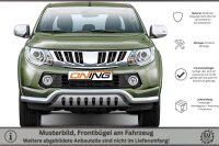 Frontbügel mit Unterfahrschutz für Mitsubishi L 200/Triton 2015- 70mm breit Gutachten