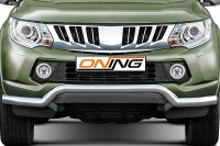 Frontbügel für Mitsubishi L200 KJOT 2015-2019 70mm breit Frontschutzbügel Gutachten