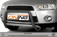 Frontbügel für Mitsubishi Outlander II 2010-2012 SCHWARZ 60mm Edelstahl Gutachten