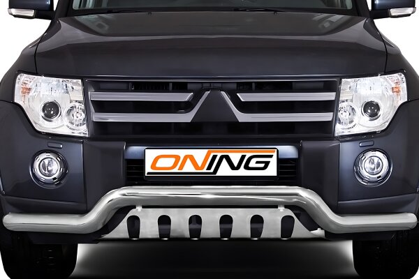 Frontbügel Unterfahrschutz für Mitsubishi Pajero V80 2007-2014 70mm breit