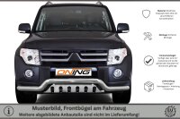 Frontbügel Unterfahrschutz für Mitsubishi Pajero V80 2007-2014 70mm breit