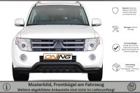 Frontbügel Unterfahrschutz für Mitsubishi Pajero V80 07-15 SCHWARZ breit Gutachten
