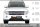 Frontbügel Unterfahrschutz für Mitsubishi Pajero V80 07-15 SCHWARZ breit Gutachten