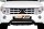Frontbügel für Mitsubishi Pajero V80 2007-2014 SCHWARZ 70mm breit Gutachten