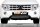 Frontbügel für Mitsubishi Pajero V80 2007-2014 SCHWARZ 70mm breit Gutachten
