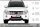 Frontbügel für Mitsubishi Pajero V80 2007-2014 SCHWARZ 70mm breit Gutachten