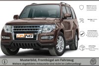 Frontbügel Unterfahrschutz für Mitsubishi Pajero V80 2015- SCHWARZ breit