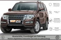 Frontbügel für Mitsubishi Pajero V80 2015- SCHWARZ 70mm breit Gutachten