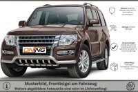 Frontbügel mit Unterbodenschutz für Mitsubishi Pajero V80 2015- 70mm breit