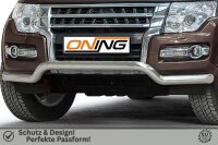 Frontbügel für Mitsubishi Pajero V80 2015- 70mm breit Gutachten