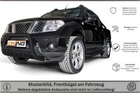 Frontbügel Unterbodenschutz für Nissan Navara D40 2.5dCi 10-15 SCHWARZ 70mm