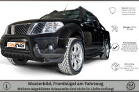 Frontbügel Unterfahrschutz für Nissan Navara D40 2.5dCi 10-15 SCHWARZ 70mm