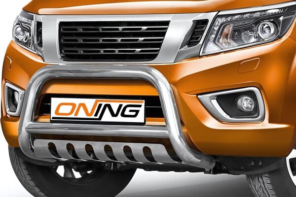 Frontbügel mit Unterfahrschutz für Nissan NP300 Navara 2015- 70mm Gutachten