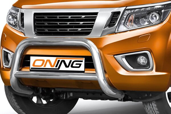 Frontbügel mit Querstreben für Nissan NP300 Navara 2015- 70mm Gutachten