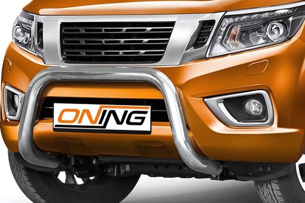 Frontbügel für Nissan NP300 Navara 2015- 70mm Frontschutzbügel Gutachten