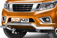 Frontbügel für Nissan NP300 Navara 2015- 70mm breit Gutachten