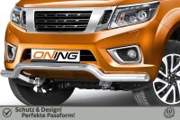 Frontbügel für Nissan NP300 Navara 2015- 70mm breit Gutachten