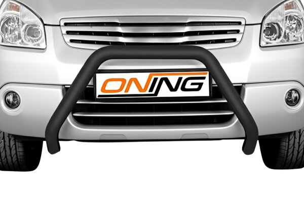 Frontbügel für Nissan Qashqai 2007-2010 SCHWARZ 60mm Frontschutzbügel Gutachten