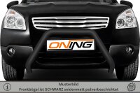 Frontbügel für Nissan Qashqai 2007-2010 SCHWARZ 60mm Frontschutzbügel Gutachten