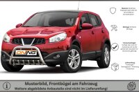 Frontbügel mit Unterbodenschutz für Nissan Qashqai 2010-2013 60mm Gutachten
