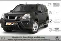 Frontbügel mit Unterfahrschutz für Nissan X-Trail 2007-2010 SCHWARZ 70mm Gutachten