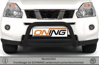 Frontbügel mit Querstreben für Nissan X-Trail T31 2010-2014 SCHWARZ 70mm Gutachten