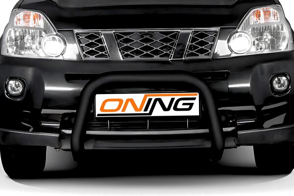 Frontbügel für Nissan X-Trail 2010-2014 SCHWARZ 70mm Frontschutzbügel