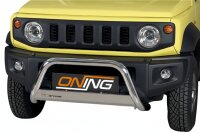 Frontbügel für Suzuki Jimny GJ HJ ab 2018 Ø63mm Edelstahl mit Gutachten