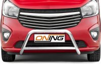 Frontbügel mit Querstreben für Opel Vivaro B 2014-2019 60mm Frontschutzbügel Gutachten