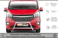 Frontbügel mit Querstreben für Opel Vivaro B 2014-2019 60mm Frontschutzbügel Gutachten