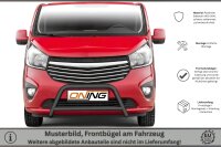 Frontbügel mit Querstreben für Opel Vivaro B 2014-2019 SCHWARZ 60mm Gutachten
