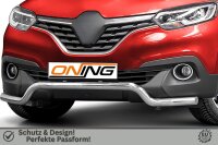 Frontbügel für Renault Kadjar 2016-2018 60mm breit Frontschutzbügel Bullbal Gutachten