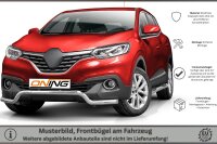 Frontbügel für Renault Kadjar 2016-2018 60mm breit Frontschutzbügel Bullbal Gutachten
