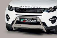 Frontbügel Edelstahl poliert für Land Rover Discovery Sport 5 63mm mit Gutachten V2A