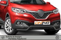 Frontbügel für Renault Kadjar 2016-2018 SCHWARZ 60mm breit Frontschutzbügel
