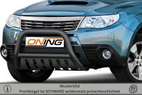 Frontbügel mit Unterfahrschutz für Subaru Forester SH 2008-2013 SCHWARZ 70mm Gutachten