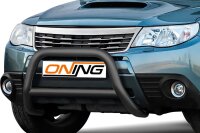 Frontbügel mit Querstreben für Subaru Forester SH 2008-2013 SCHWARZ 70mm Gutachten