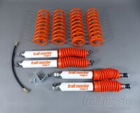 Trailmaster Fahrwerk Höherlegung für Suzuki Jimny FJ +50mm Benzin ohne ABS Sport-Abstimmung