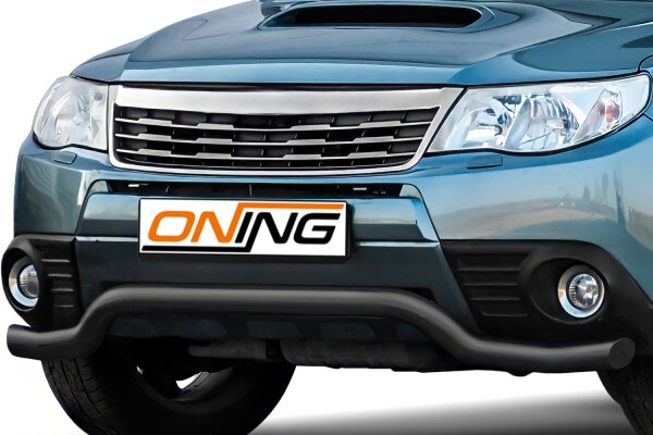 Frontbügel für Subaru Forester SH 2008-2013 SCHWARZ 70mm breit Gutachten
