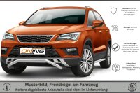 Frontbügel schmaler Frontschutzbügel für Seat Ateca 2016-2020 60mm Edelstahl Gutachten