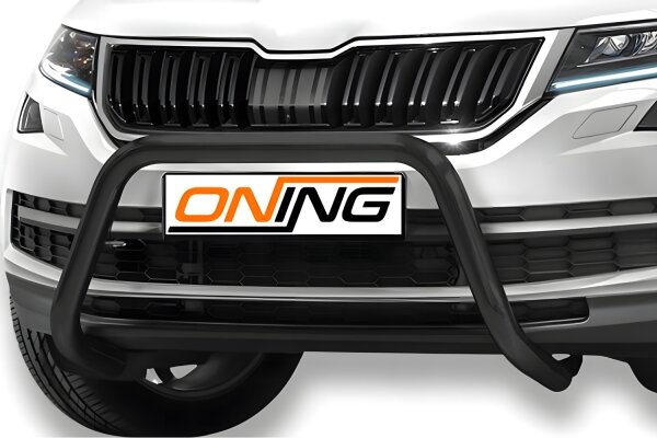 Frontbügel für Skoda Kodiaq 2016-2021 SCHWARZ 60mm Gutachten