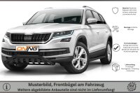 Frontbügel schmaler mit Unterfahrschutz für Skoda Kodiaq 2016-2021 SCHWARZ 60mm Gutachten