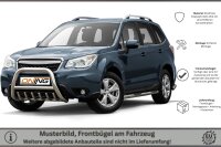 Frontbügel mit Unterbodenschutz für Subaru Forester SJ 2013-2019 SCHWARZ 70mm Gutachten