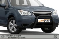 Frontbügel für Subaru Forester SJ 2013-2019 SCHWARZ 70mm Frontschutzbügel Gutachten