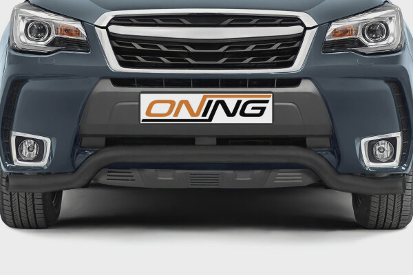Frontbügel für Subaru Forester SJ 2013-2019 SCHWARZ 70mm breit Frontschutzbügel Gutachten