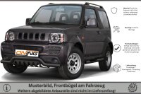 Frontbügel mit Unterfahrschutz für Suzuki Jimny FJ 2005-2012 SCHWARZ 70mm breit Gutachten