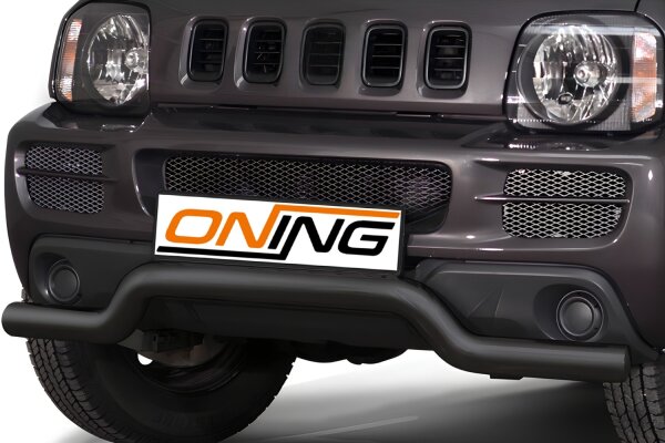 Frontbügel für Suzuki Jimny FJ 2005-2012 SCHWARZ 70mm breit Frontschutzbügel