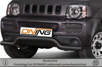 Frontbügel für Suzuki Jimny FJ 2005-2012 SCHWARZ 70mm breit Frontschutzbügel