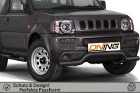 Frontbügel für Suzuki Jimny FJ 2005-2012 SCHWARZ 70mm breit Frontschutzbügel